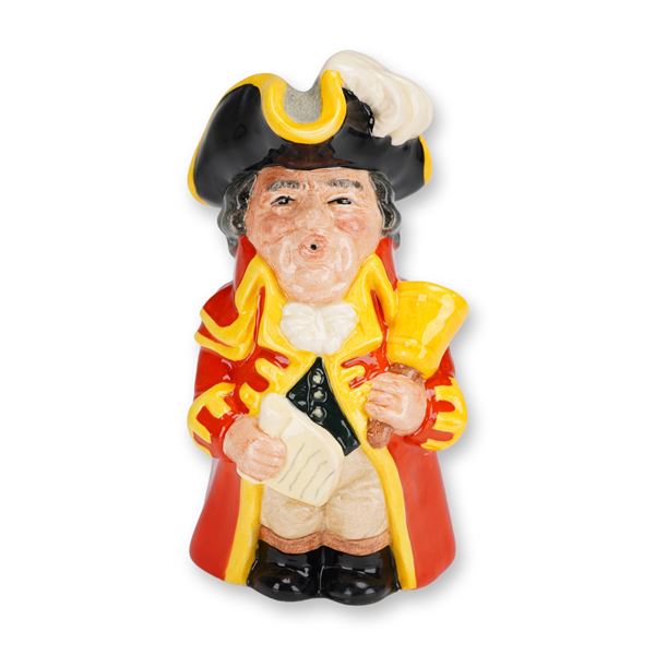 Royal Doulton Town Crier D6920 Toby Jug Limited Edition with COA