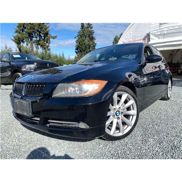 PARKSVILLE - 2007 BMW 328I BLACK 227070 KMS - V65255-2