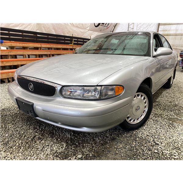 "NO RESERVE"-  2003 BUICK CENTURY SILVER 152024 KMS - 221694-4