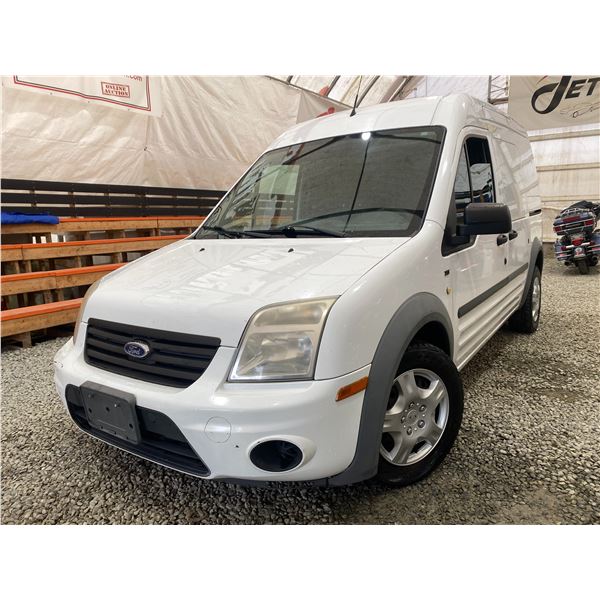 PARKSVILLE - 2012 FORD TRANSIT CONNECT WHITE 225631 KMS - 091772-3
