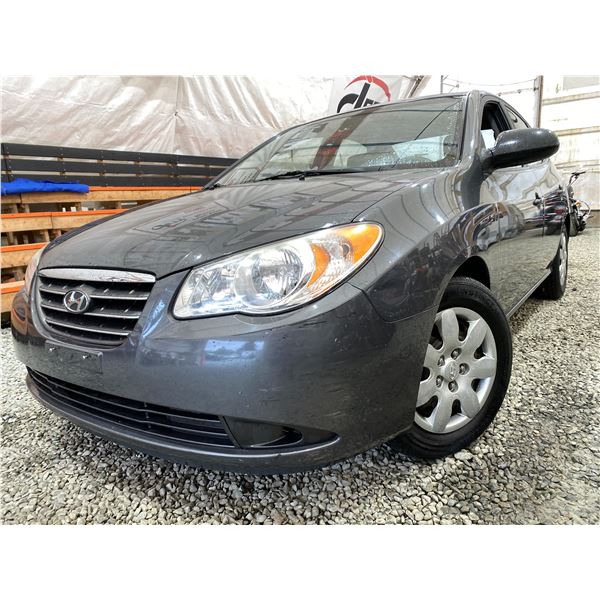 PARKSVILLE - 2007 HYUNDAI ELANTRA GREY 164389 KMS - 121820-4
