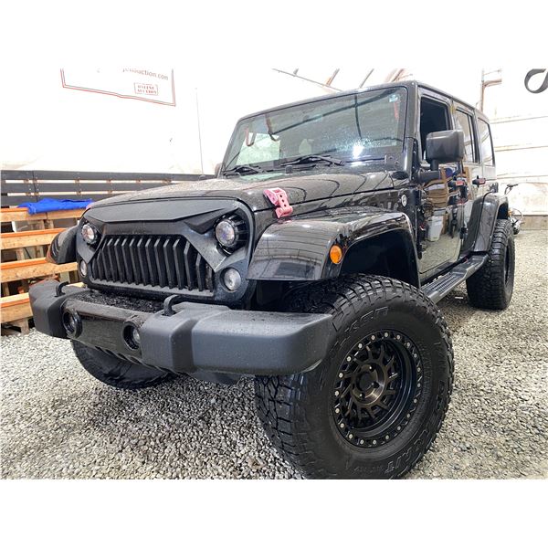 PARKSVILLE - 2016 JEEP WRANGLER BLACK 141168 KMS - 250374-2