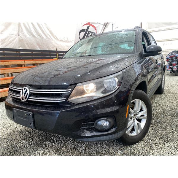 PARKSVILLE - 2015 VOLKSWAGEN TIGUAN BLACK 179744 KMS - 536775-3