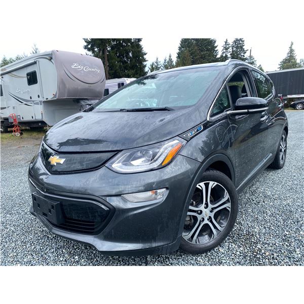 PARKSVILLE - 2017 CHEVROLET BOLT EV GREY 219840 KMS - 189323-3