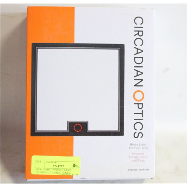 NEW LIGHT THERAPY LAMP "LUMINE", UV FREE, SUNLIG