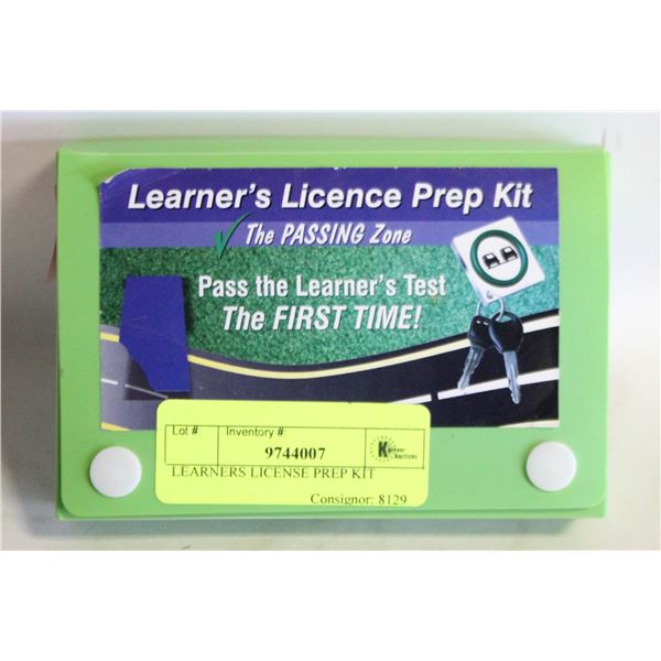 LEARNERS LICENSE PREP KIT