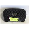 Image 1 : QUILTED BLACK TRAVEL WALLET
