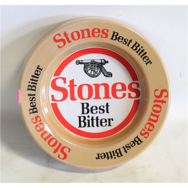 VTG 7" ASHTRAY STONES BEST BITTER