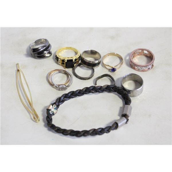 ESTATE JEWELRY COLLECTION ALL TOGETHER RINGS+MORE