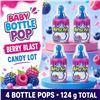 Image 1 : 4 BABY BOTTLE POP BERRY BLAST 31G BB 11/27