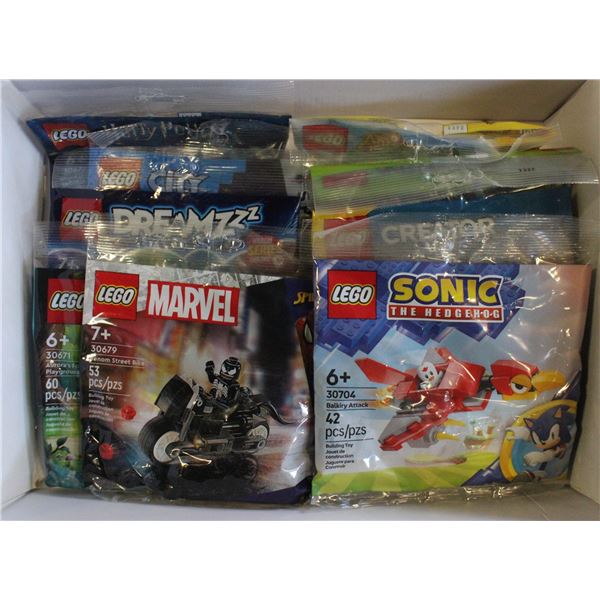 LOT OF 10 LEGO MINI POLYBAGS, NEW