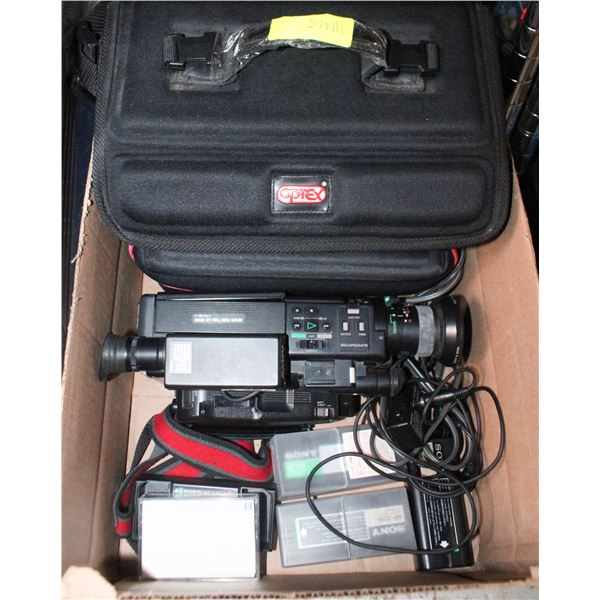 SONY AUTO HANDYCAM VIDEO CAMERA RECORDER MADE IN