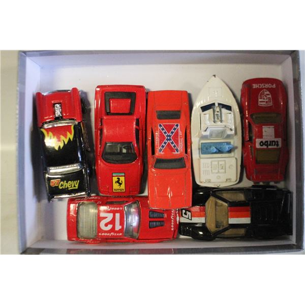 VINTAGE MATCHBOX AND ASSORTED DIECAST CAR MODELS