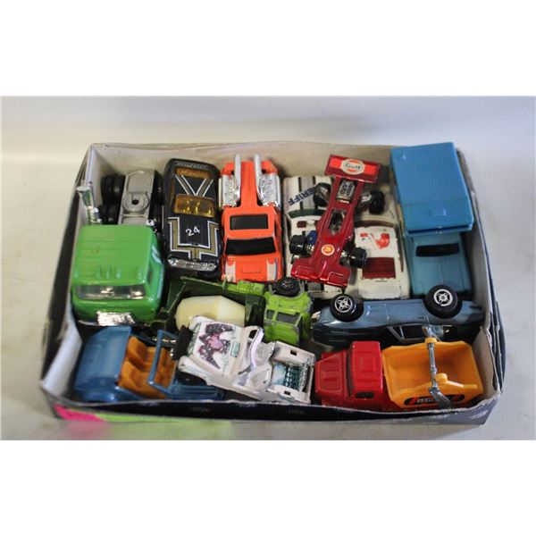 VINTAGE DIECAST CAR MODELS ASSORTED LOT OF 12