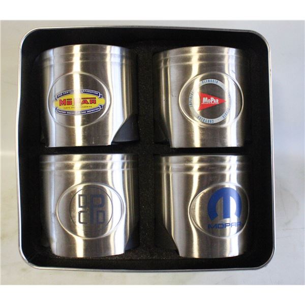 MOPAR 75 ANNIV. PISTON CAN COOLER SET IN TIN