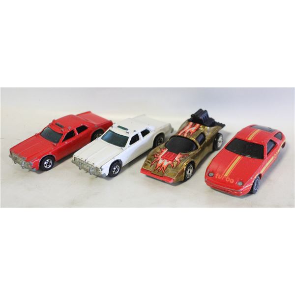 VINTAGE HOTWHEELS COLLECTABLE DIECAST CAR MODELS
