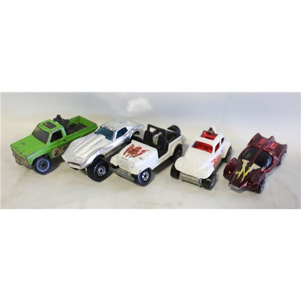 VINTAGE HOTWHEELS COLLECTABLE DIECAST CAR MODELS