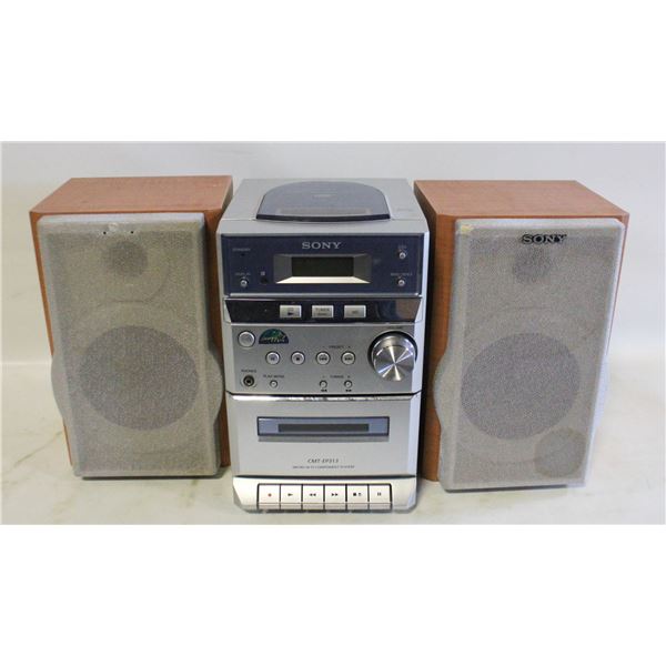 SONY MICRO HI FI COMPONENT SYSTEM