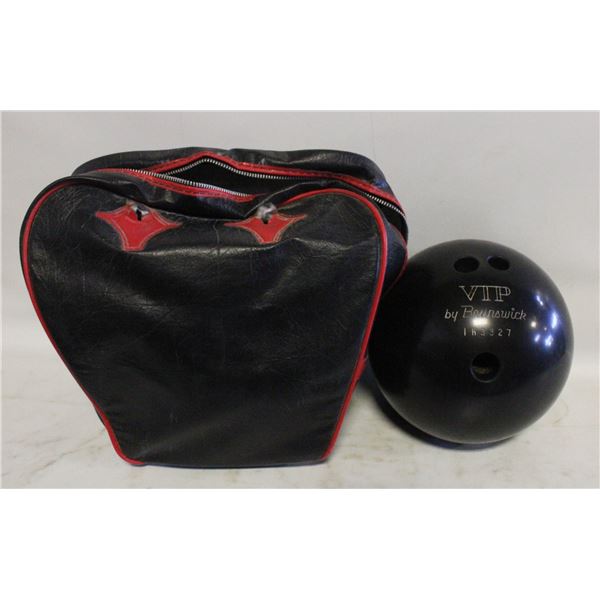 VIP BY BRUNSWICK 13LB 10PIN BOWLING BALL