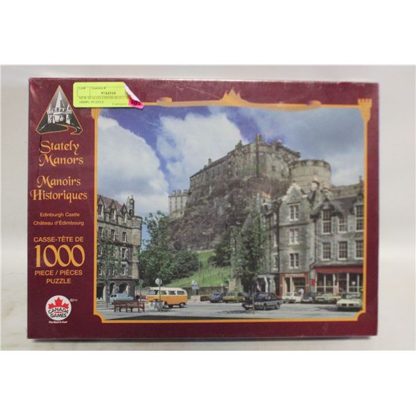 NEW SEALED EDINBURGH CASTLE 1000PC PUZZLE