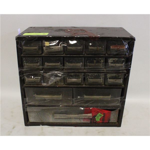 METAL SMALL ITEM STORAGE CASE