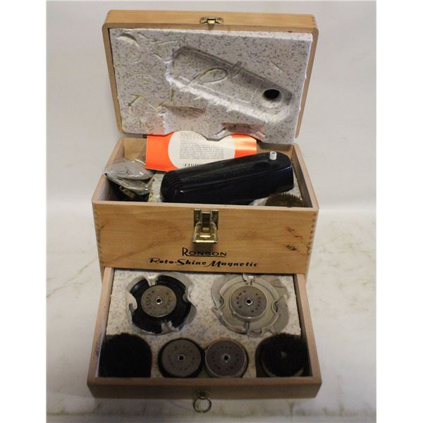 VTG RONSON ROTOSHINE COMPLETE WITH ALL