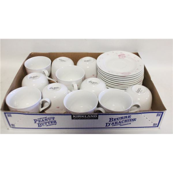 22 PC STOKES "ELEGANCE" TEA SET - 11 SERVING