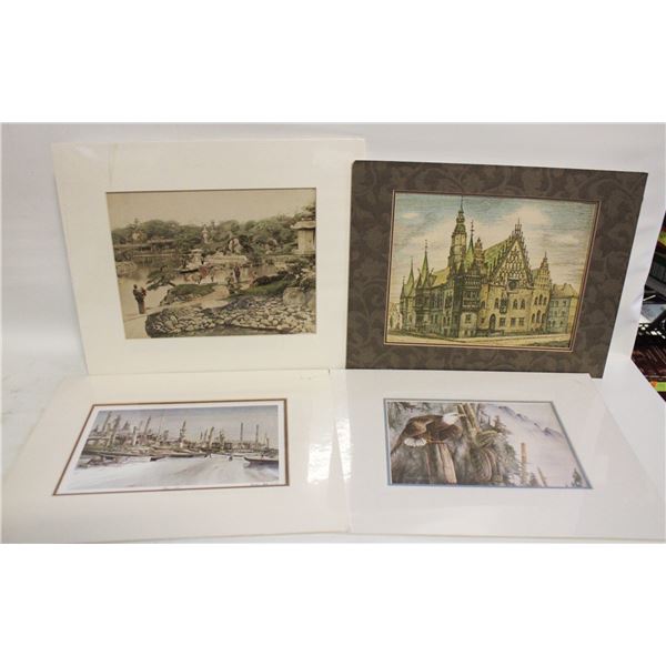 COLLECTION OF VINTAGE PRINTS