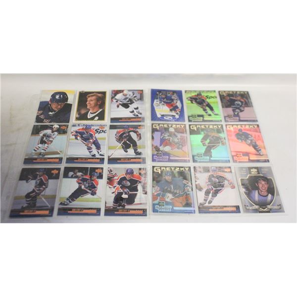 COLLECTABLE UNSEARCHED 2 SHEETS OFWAYNE GRETZKY