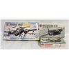 Image 1 : LOT OF 3 VINTAGE WW2 AIRPLANE MODEL SETS