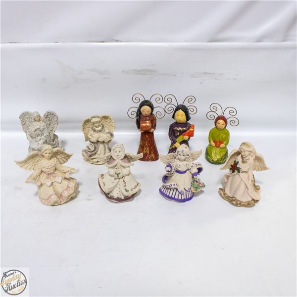 LOT OF VARIOUS VINTAGE ANGELS