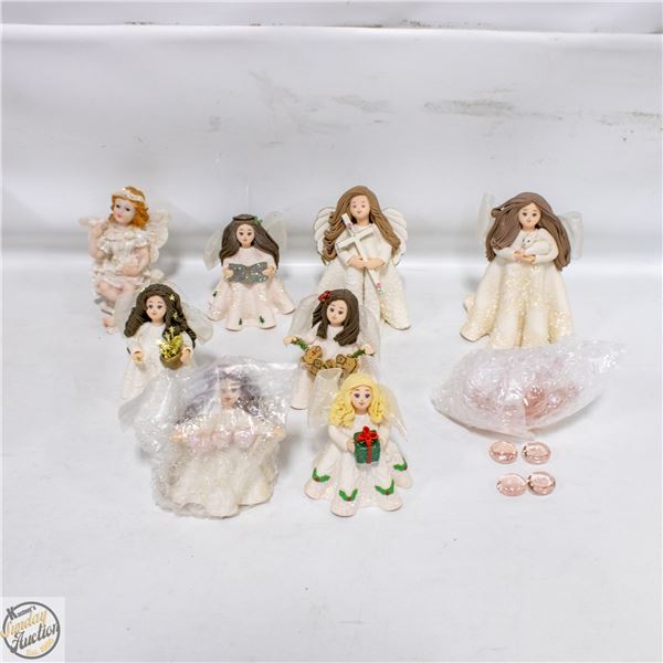 LOT OF VARIOUS VINTAGE  ANGELS