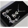 Image 1 : NEW NECKLACE AND RING WITH EARRINGS