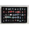 Image 1 : RINGS BOX WITH 50 TURKISH STYLE RINGS
