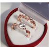 Image 1 : NEW 2PCS/SET RING SET SZ8