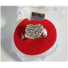 Image 1 : NEW HEART SHAPE RING SZ8