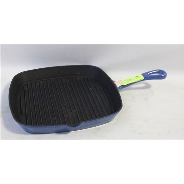 CUISINART CAST IRON 9" GRIDDLE PAN