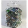 Image 1 : VINTAGE MARBLES- JAR LOT