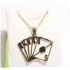 Image 1 : HEART POKER NECKLACE