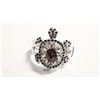 Image 1 : ESTATE TURTLE RHINESTONE CUFF BRACELET