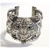 Image 1 : ESTATE TIGER RHINESTONE CUFF BRACELET