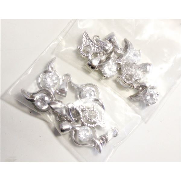 ESTATE BUNDLE OF 18KGP STAMPED PENDANTS