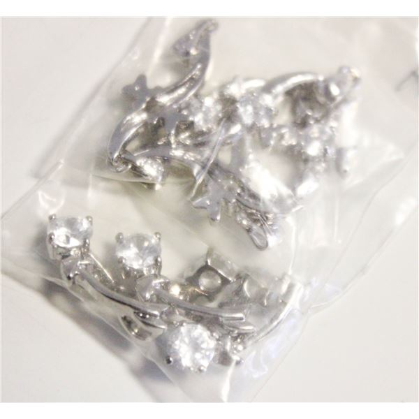 ESTATE BUNDLE OF 18KGP STAMPED PENDANTS