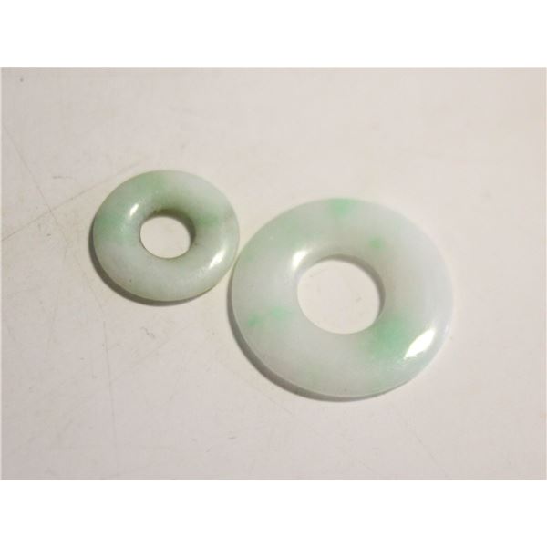 ESTATE ANTIQUE JADE LIGHT TONE STONE