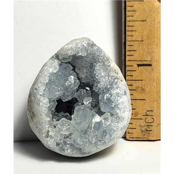 19)  NATURAL CRYSTAL GEODE, 44.5