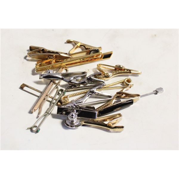 ESTATE VINTAGE TIE BARS + TIE PINS