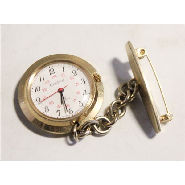 ESTATE CARDINAL VINTAGE NURSES WATCH