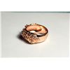 Image 2 : 9)  ROSE GOLD TONE SIZE 8 HEAVILY