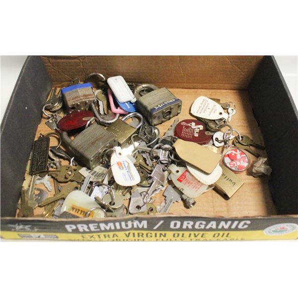 BUNDLE OF LOCKS AND KEYS