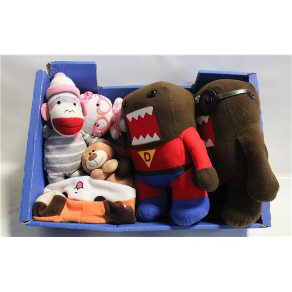 DOMO KUN NERD AND SUPERHERO PLUSH